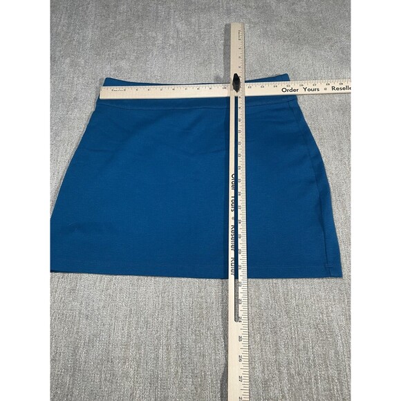 BDG Skirt Womens Large Blue Mini Zip Up - Picture 11 of 16